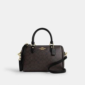 Rowan Satchel Bag In Signature Canvas